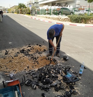 איתור שוחת ביוב סמויה